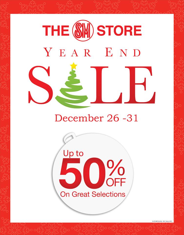 The SM Store Year End Sale December 2013