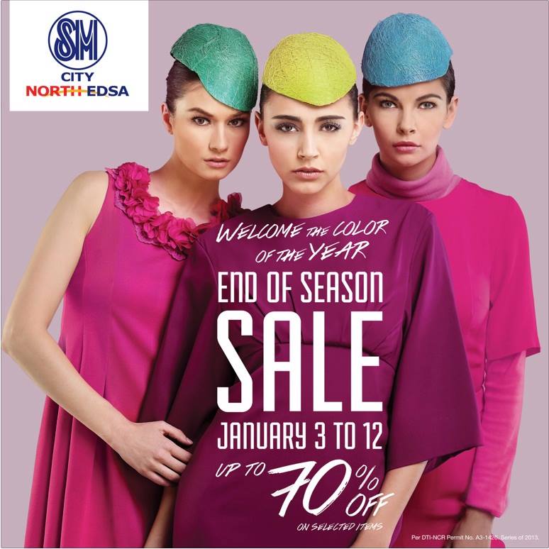 SM City North Edsa End of Season Sale January 2014