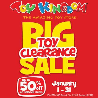 Toy Kingdom Big Toy Clearance Sale January 2014