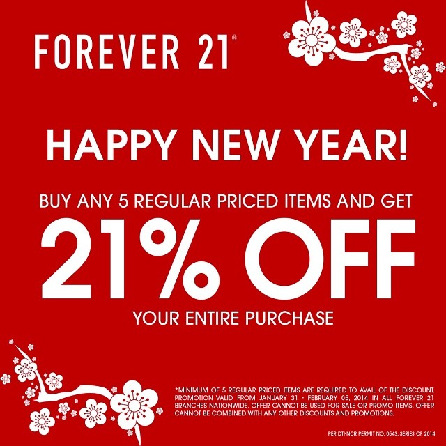 forever 21 new years