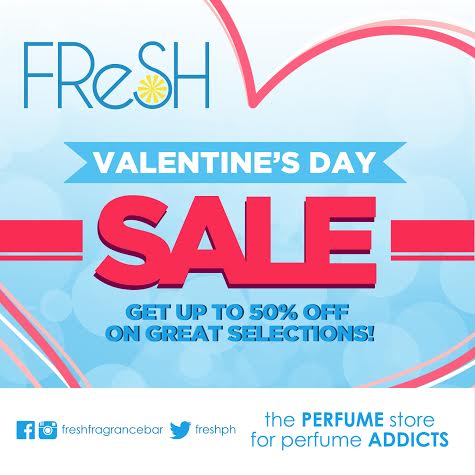 Fresh Fragrance Bar Valentines Day Sale February 2014