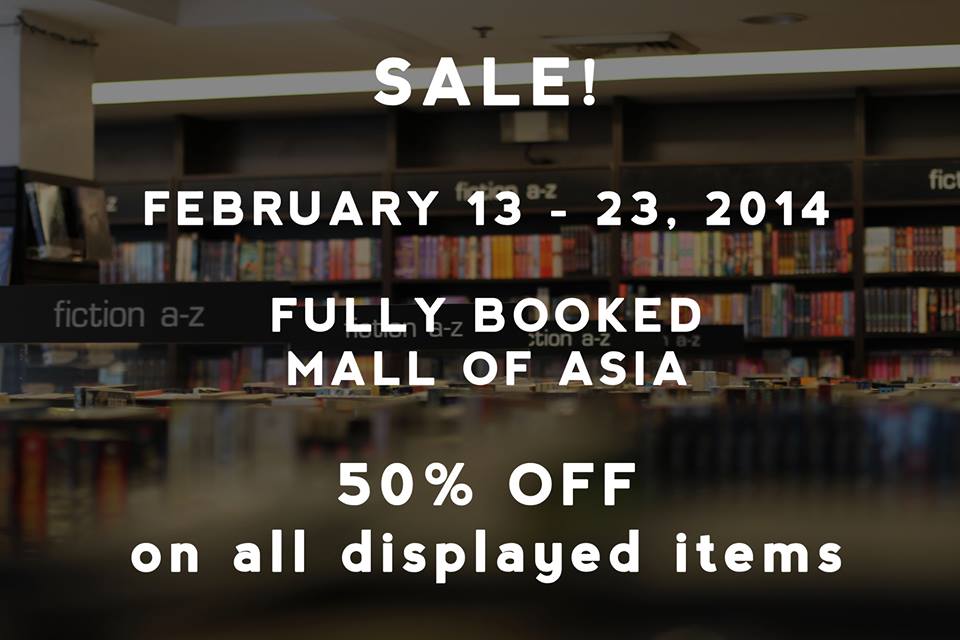 Fully Booked Sale @ SM Mall of Asia February 2014