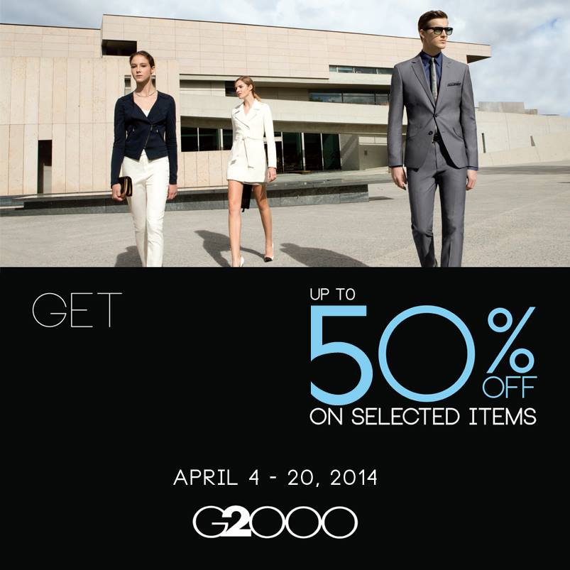 G2000 Mid-Season Sale April 2014