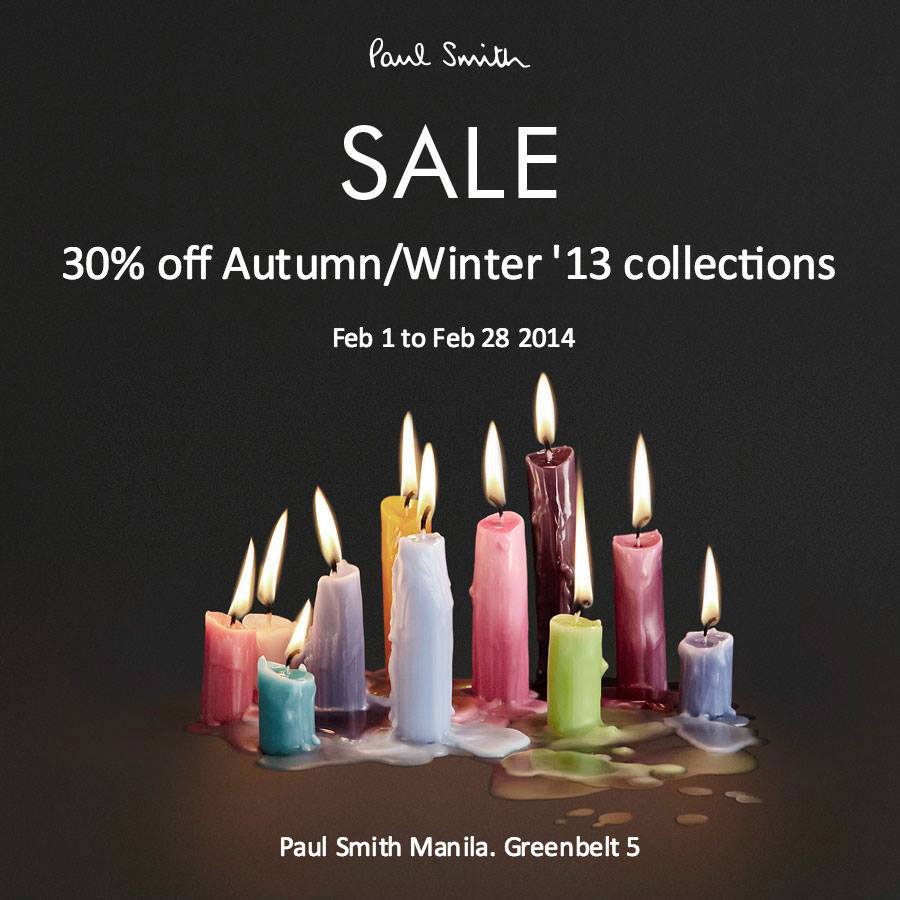 Paul Smith Sale February 2014