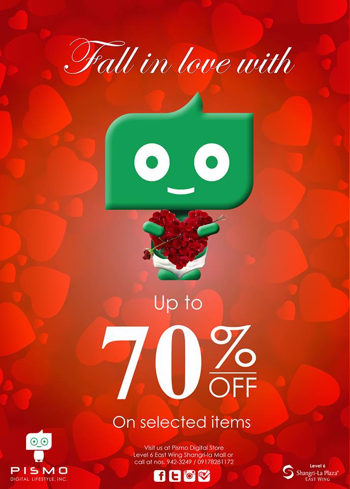 Pismo Digital Lifestyle Valentine's Day Sale February 2014