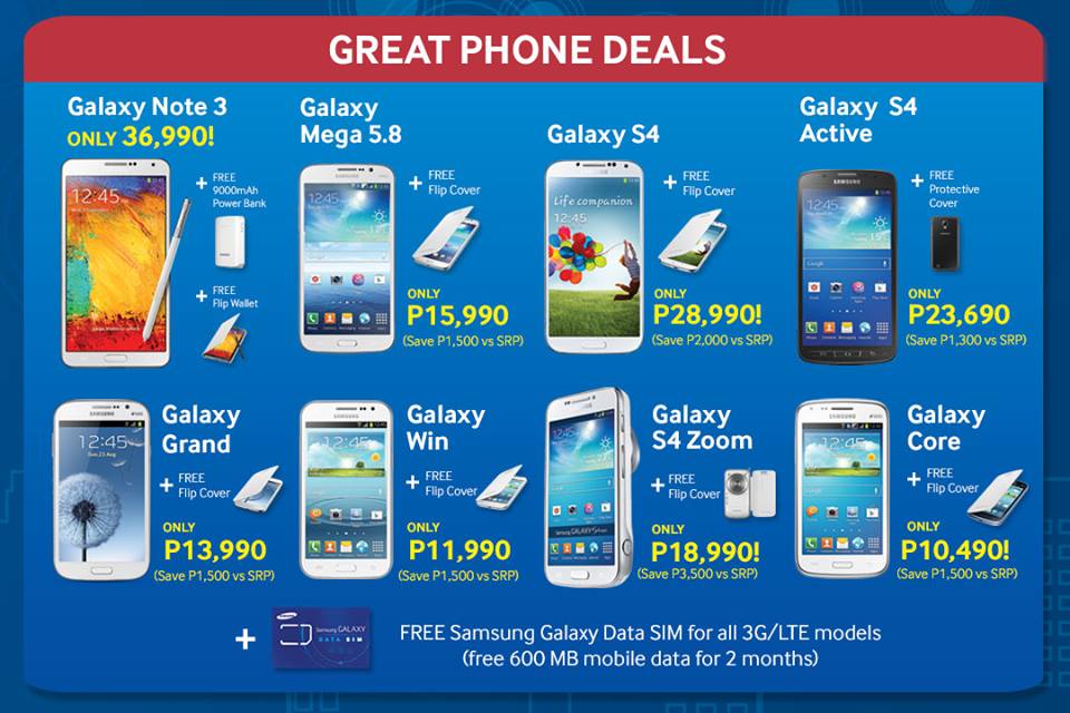 The Great Samsung Sale_Phone Deals February - March 2014