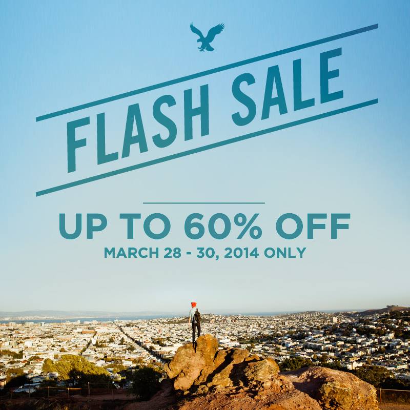 American Eagle Outfitters Flash Sale March 2014