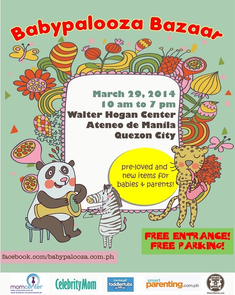 Babypalooza Bazaar @ Ateneo De Manila University March 2014