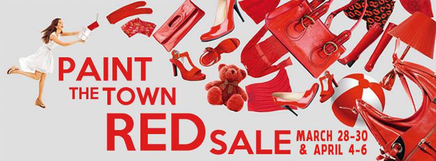 Paint The Town Red Sale March 2014