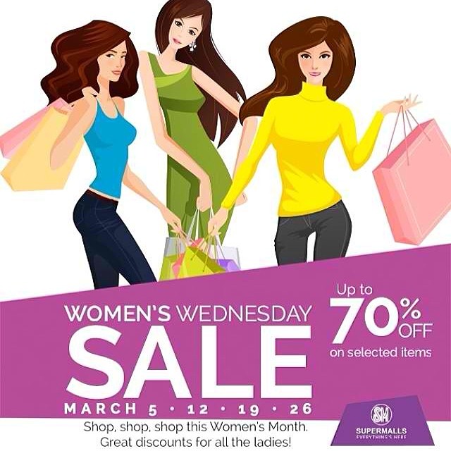 SM Supermalls Womens Wednesday Sale March 2014