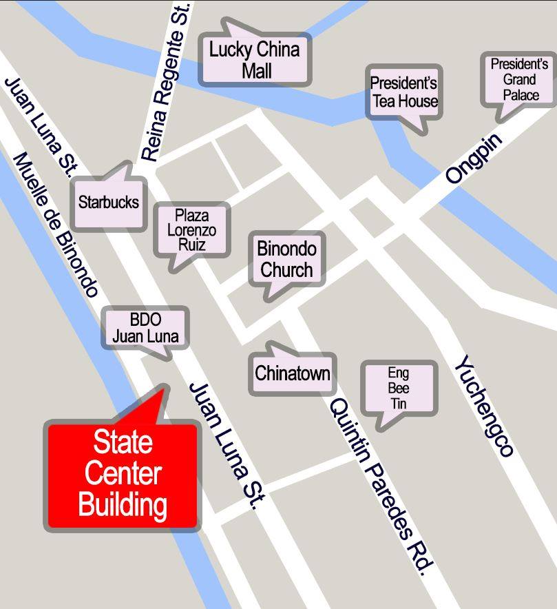 State Center Building Location Map