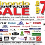 6th Binondo Warehouse Sale @ State Center Building April – May 2014