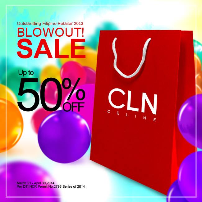 Celine Blowout Sale March - April 2014