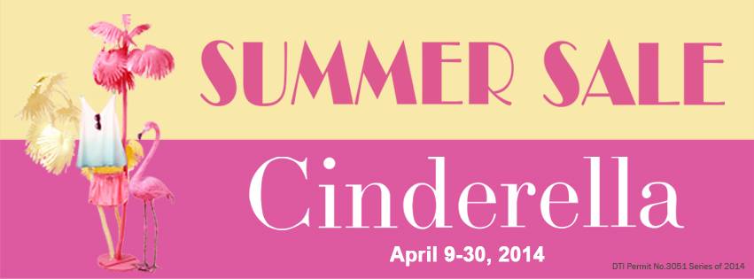 Cinderella Summer Sale April 2014