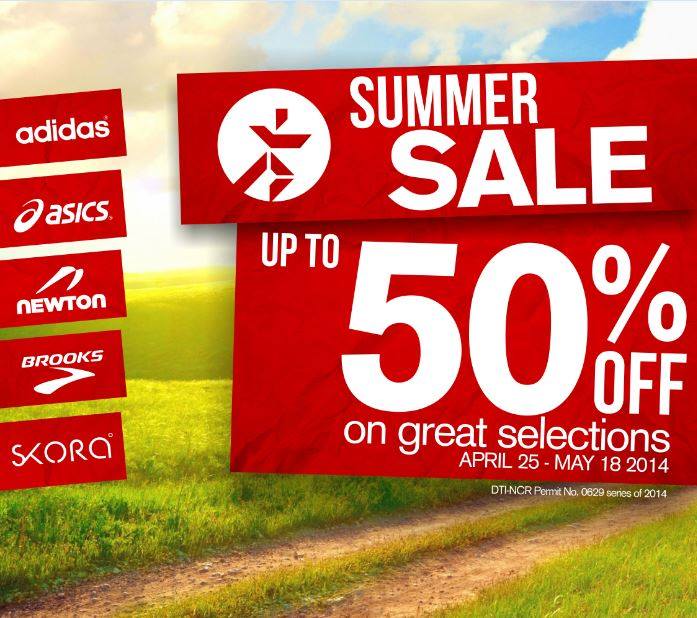 Runnr Summer Sale April - May 2014