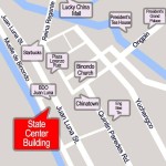 State Center Building Location Map