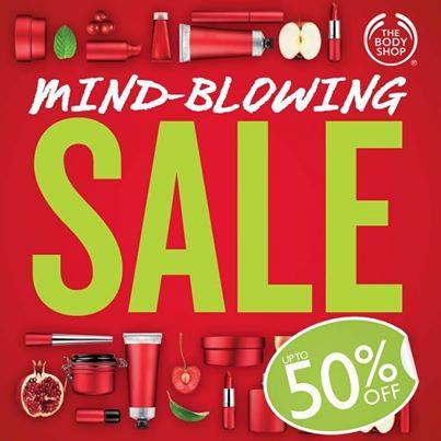 The Body Shop Mind Blowing Sale April - May 2014