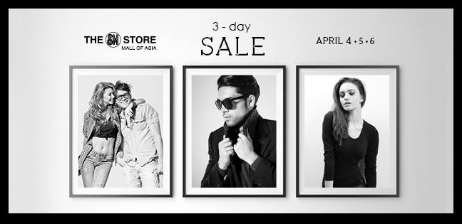 The SM Store 3-Day Sale April 2014