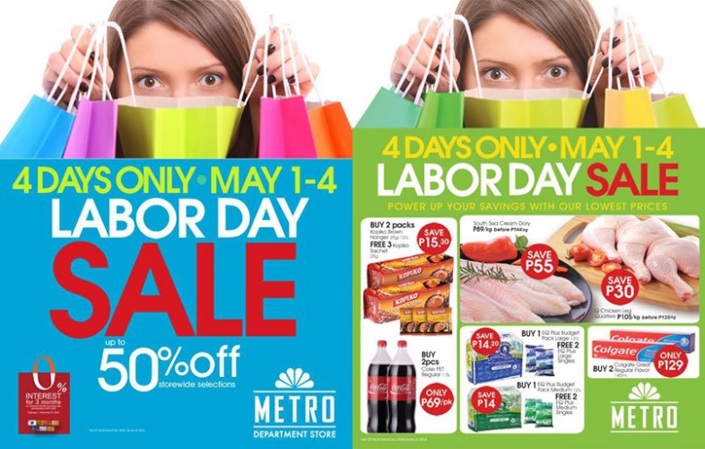 Metro Department & Supermarket Labor Day Sale May 2014