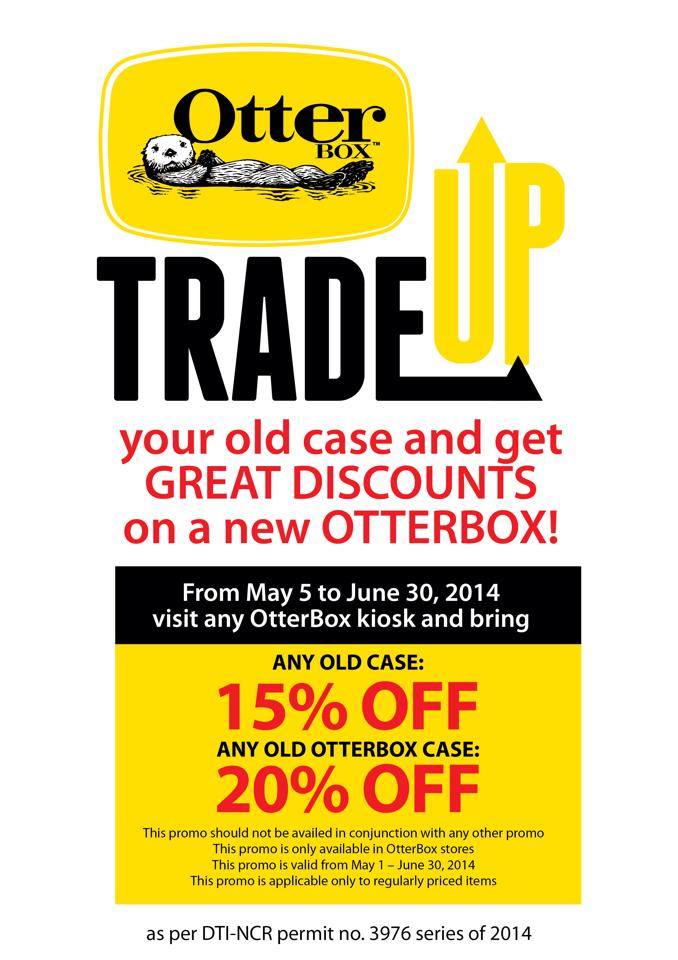 OtterBox Trade Up Promo May - June 2014