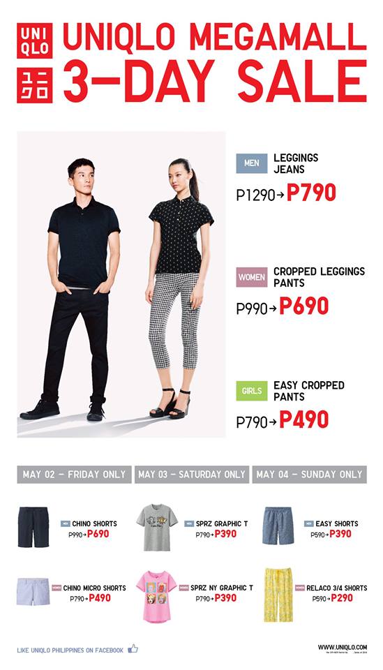 Uniqlo Sale @ SM Megamall May 2014