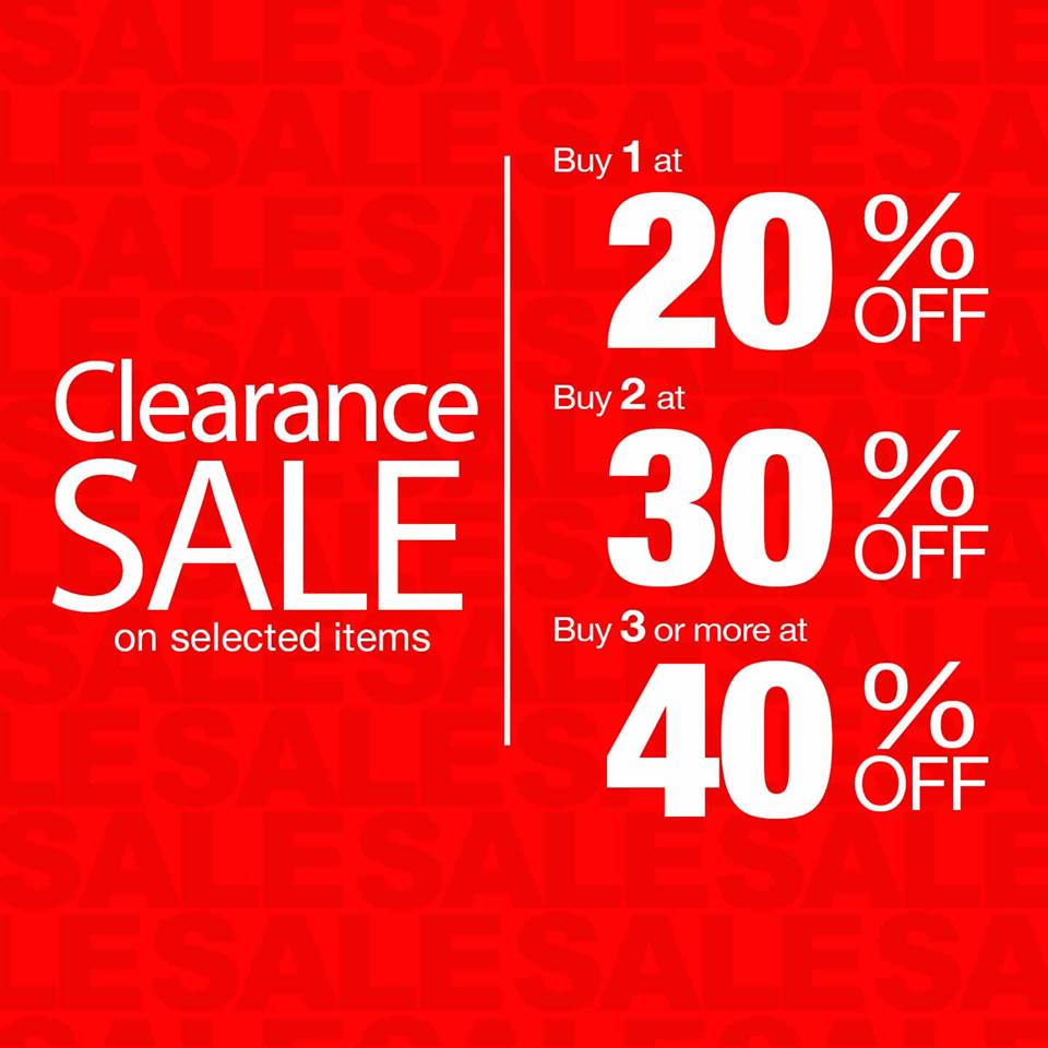 Giordano Clearance Sale June - July 2014