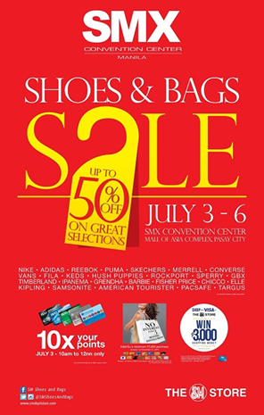 Shoes & Bags Sale @ SMX Convention Center July 2014