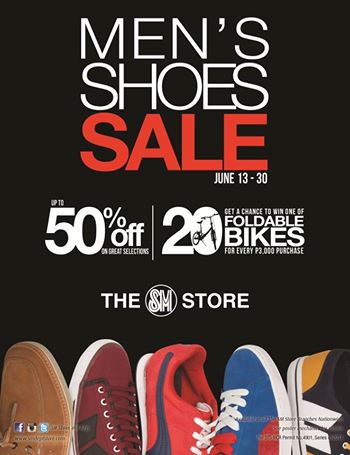 The SM Store Men's Shoes Sale June 2014