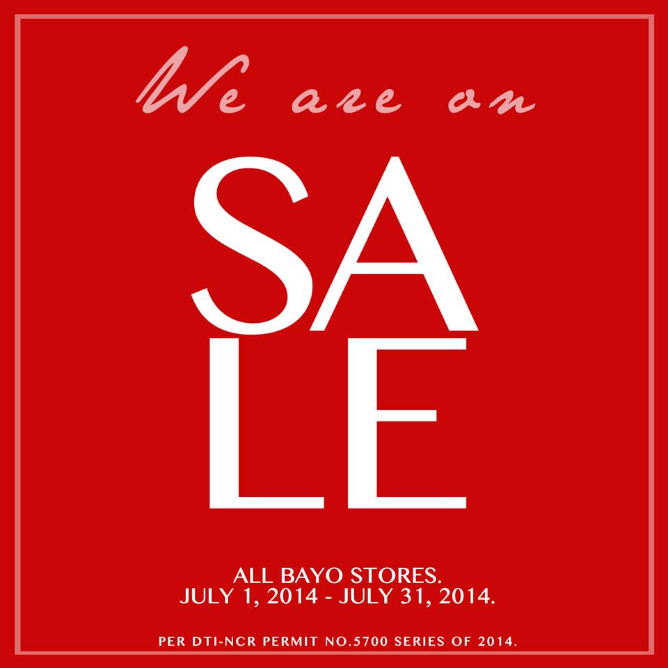 Bayo Sale July 2014