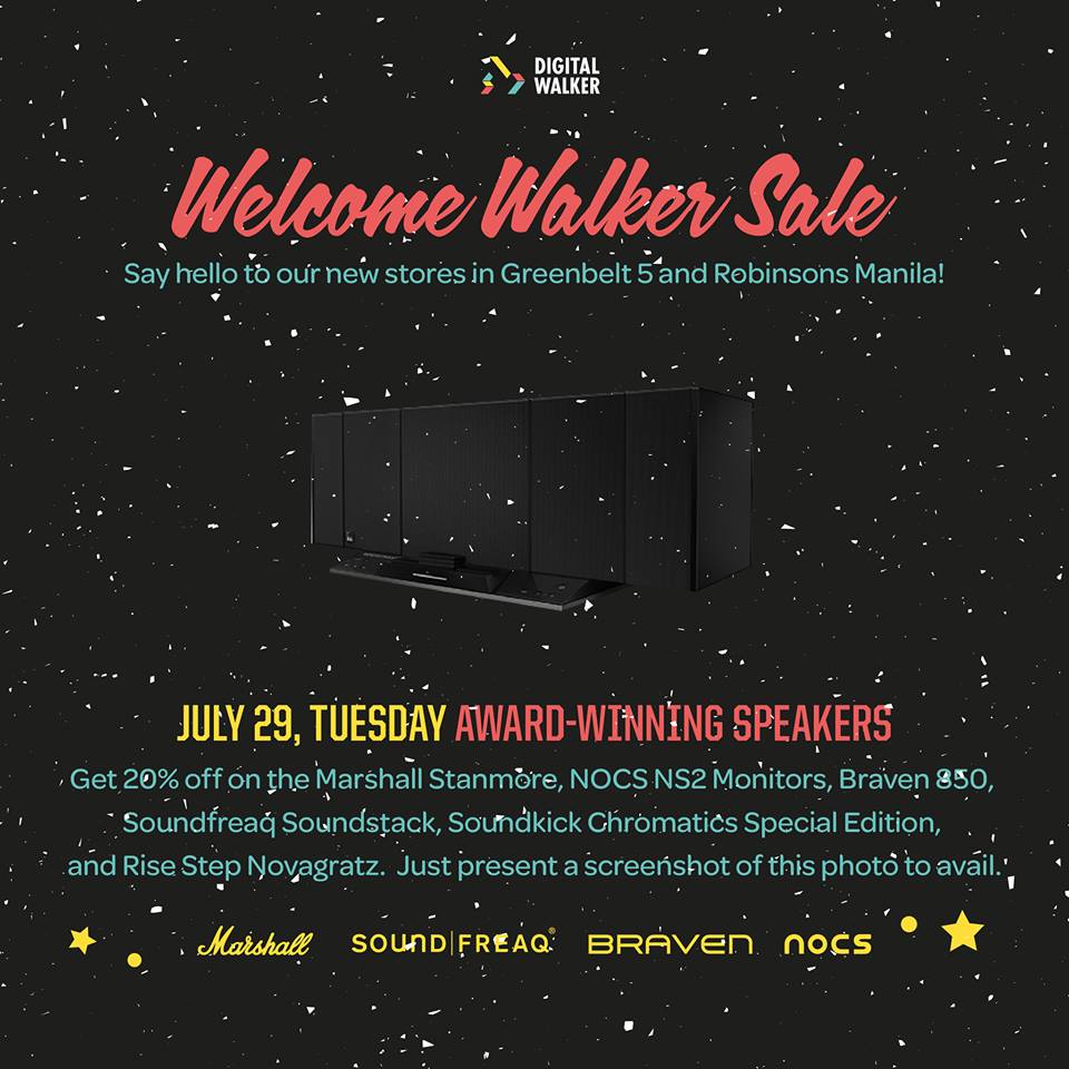 Digital Walker Welcome Walker Sale - Speakers