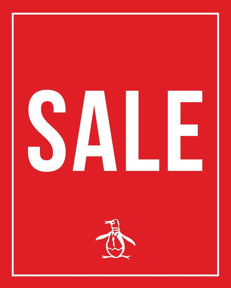 Original Penguin End of Summer Sale July - August 2014