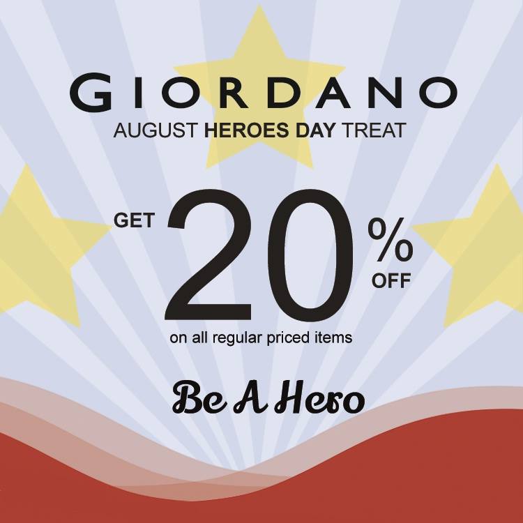 Giordano Heroes Day Treat August 2014