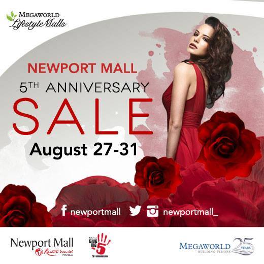 Newport Mall Anniversary Sale August 2014