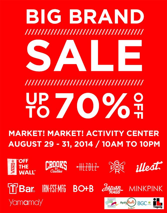 Vans Big Brand Sale @ Market Market Activity Center August 2014