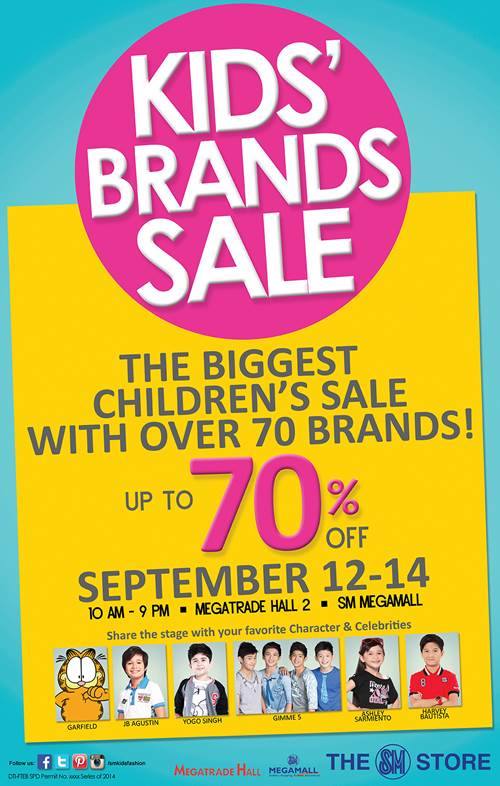 Kids Brands Sale @ SM Megatrade Hall September 2014