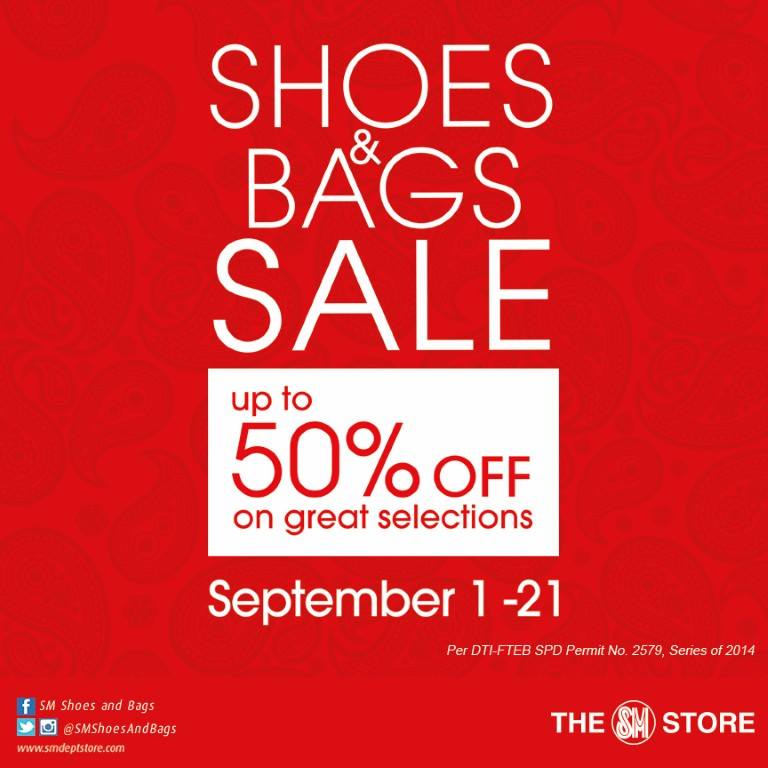 sm megamall shoes and bag sale 2019