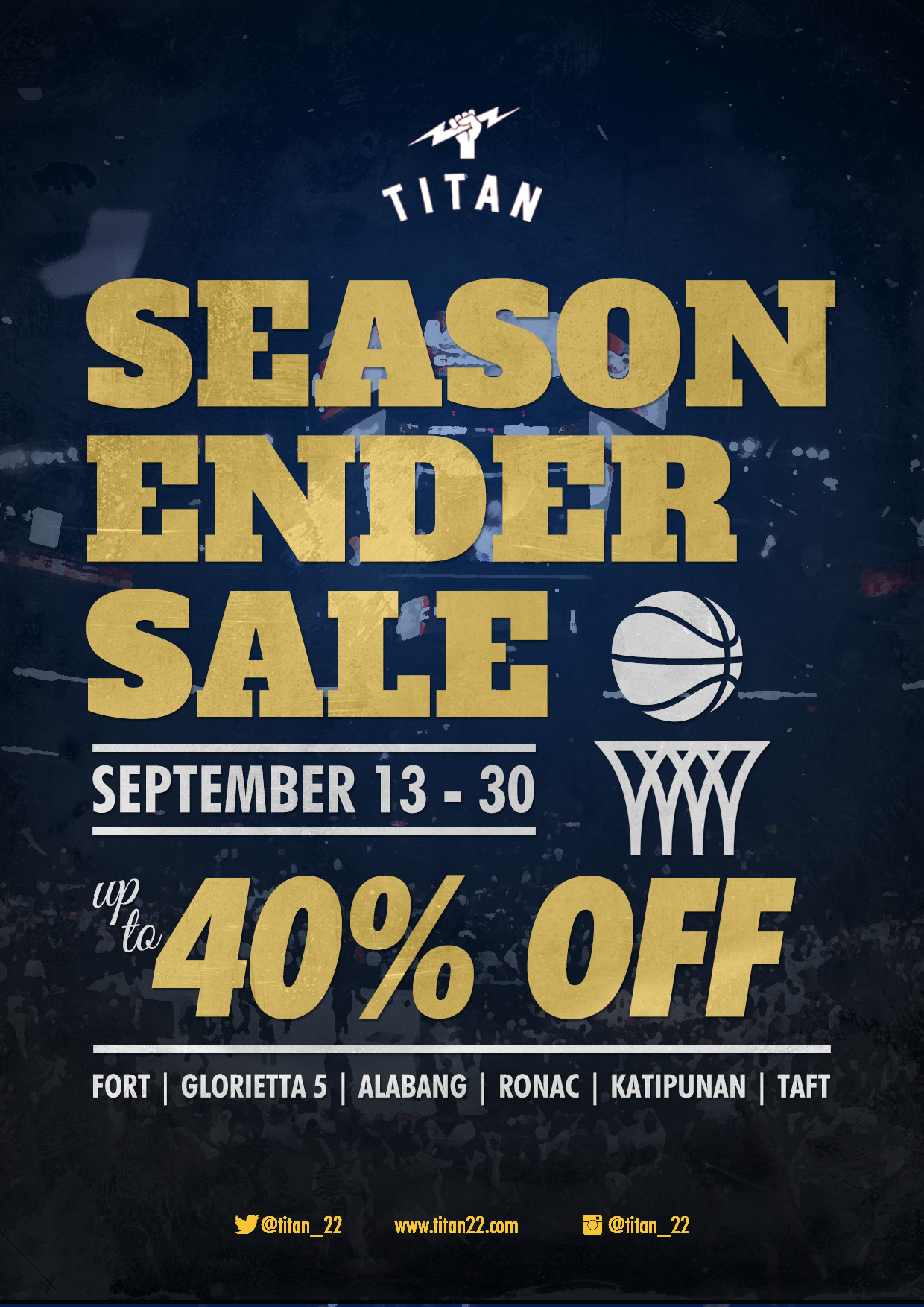 Titan Season Ender Sale September 2014