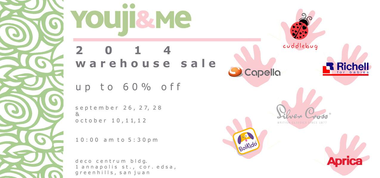 Youji & Me Warehouse Sale @ Deco Centrum September 2014