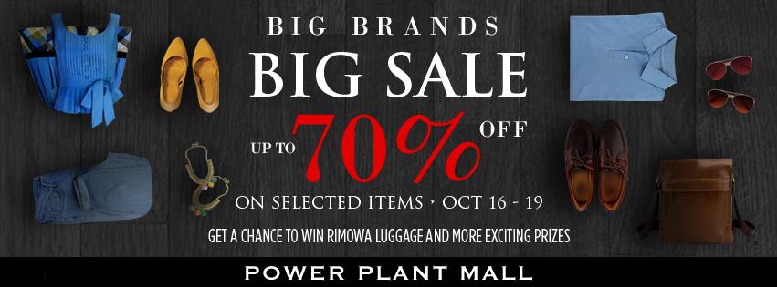 Power Plant Mall Big Brands Sale October 2014