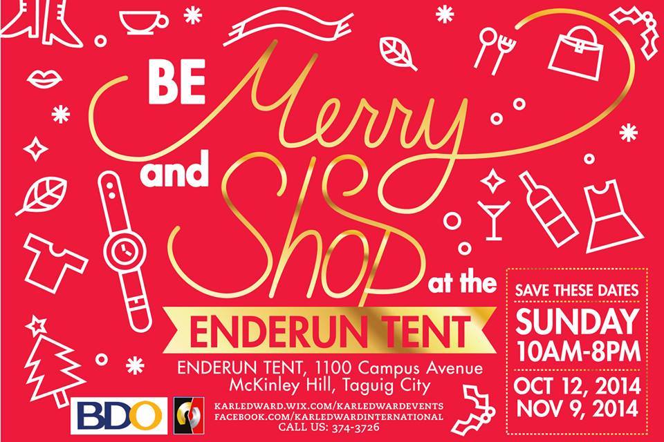 Shop @ EnderunTent October & November 2014