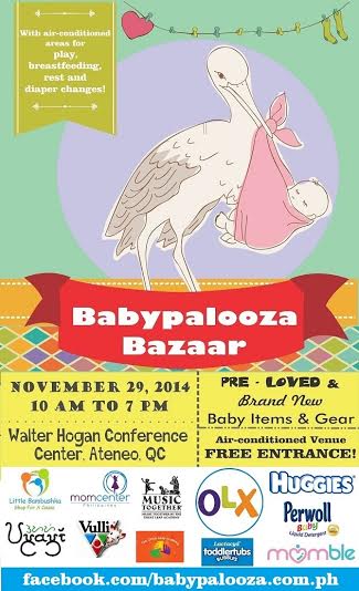 Babypalooza Bazaar @ Ateneo De Manila University November 2014