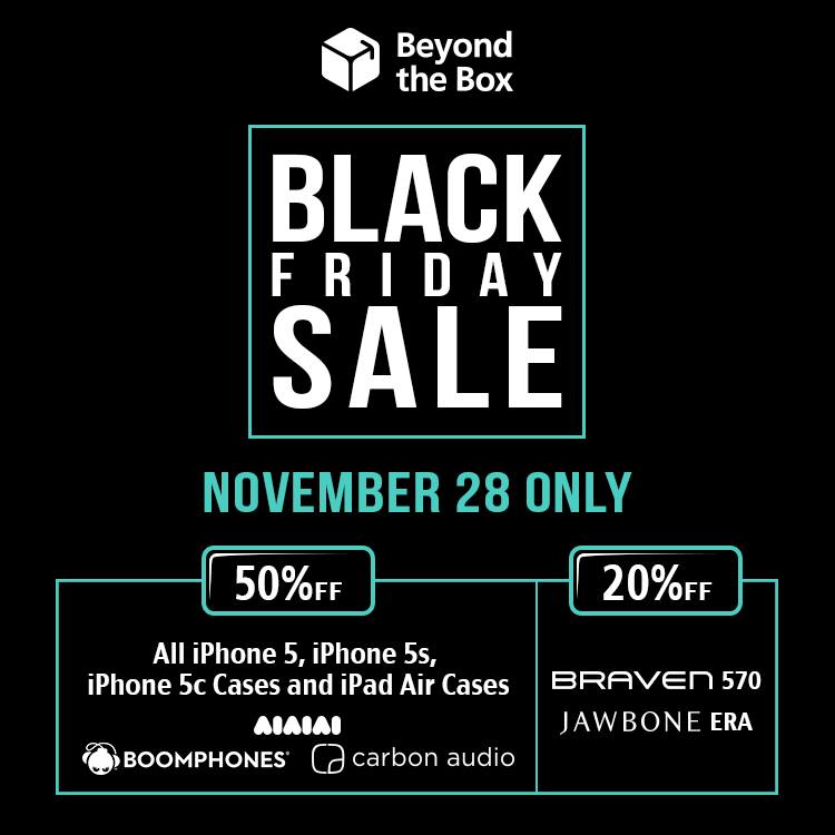 Beyond The Box Black Friday Sale November 2014