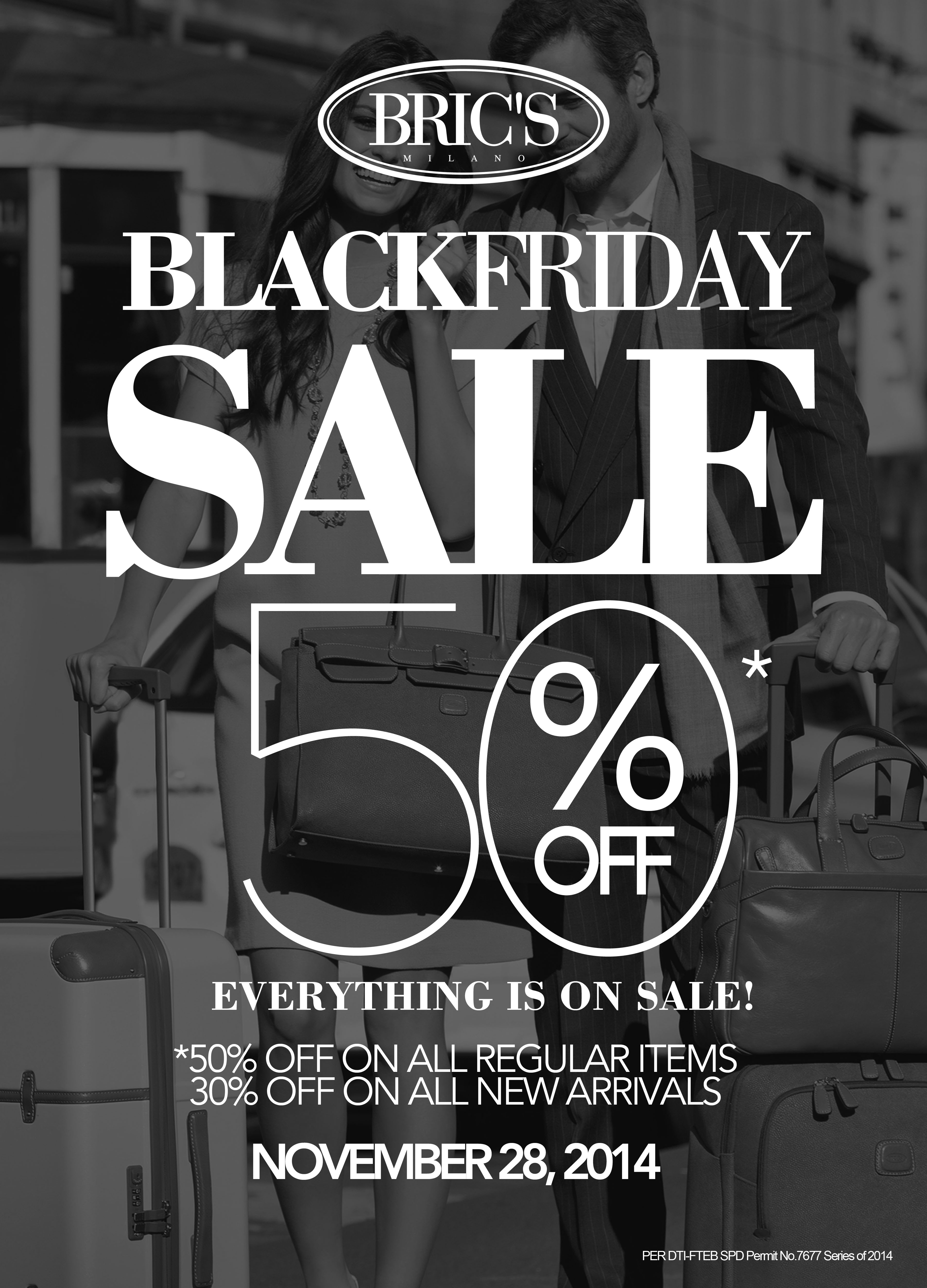 Brics Milano Black Friday Sale November 2014