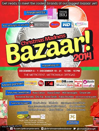 Christmas Madness Bazaar @ Metrotent, Metrowalk December 2014