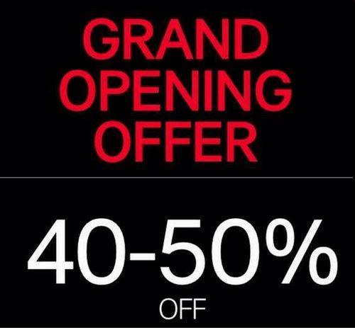 H&M Opening Offer Sale @ SM Makati November 2014