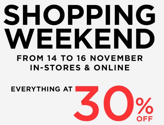 Mango Shopping Weekend Sale November 2014