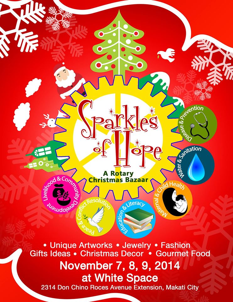 Sparkles of Hope Christmas Bazaar @ Whitespace November 2014