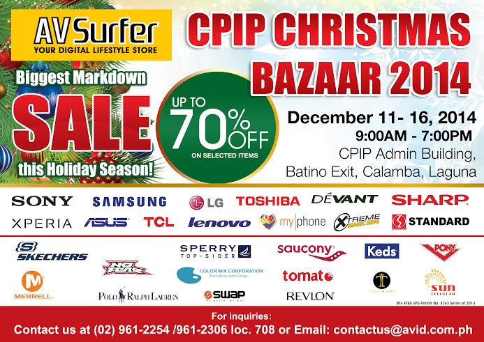 CPIP Christmas Bazaar Part 2 @ CPIP Admin Building December 2014