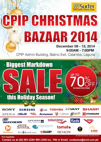 CPIP Christmas Bazaar @ CPIP Admin Building December 2014