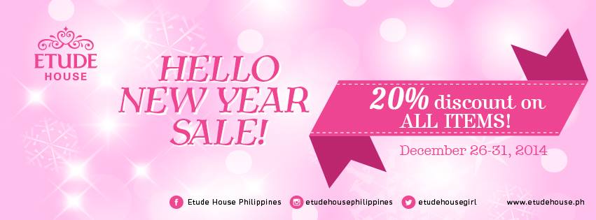 Etude House Hello 2015 Sale December 2014